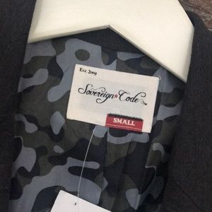 NWT Men’s Charcoal Blazer - Sovereign Code